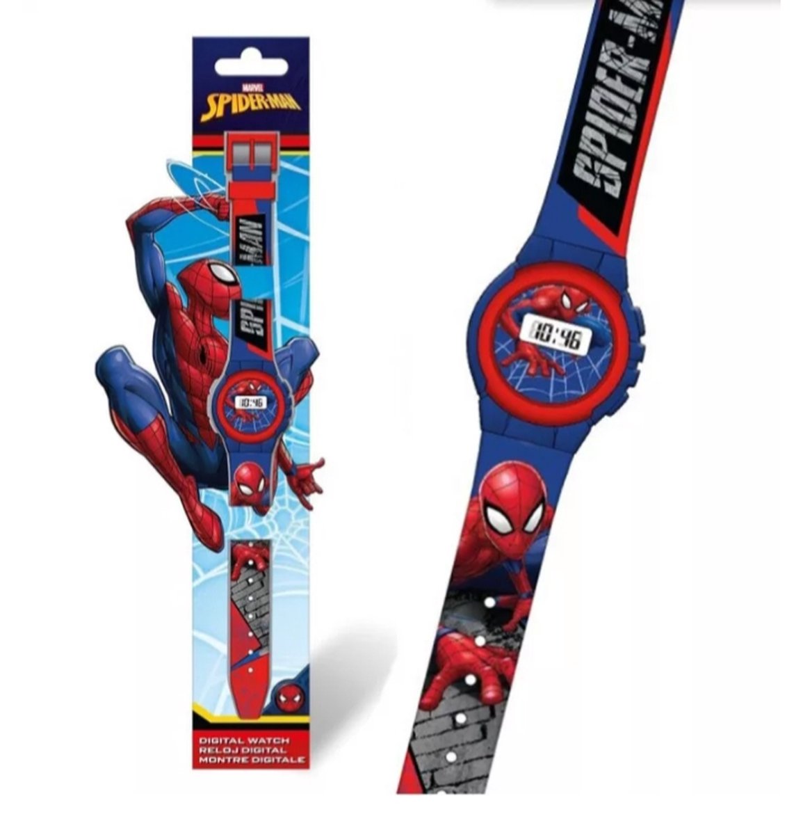 Acheter Montre Spiderman Bleu ? Bon et bon marché