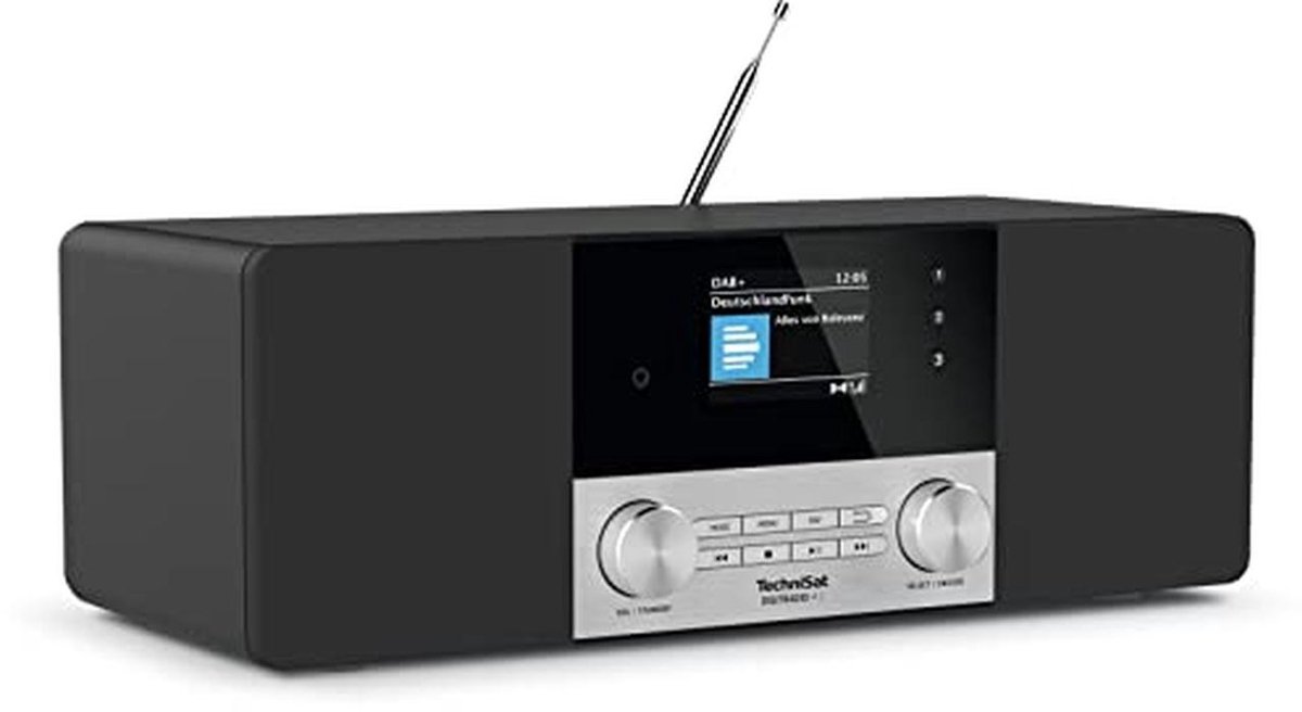 Digitale DAB+ Radio met Bluetooth, Kleurendisplay en AUX-ingang
