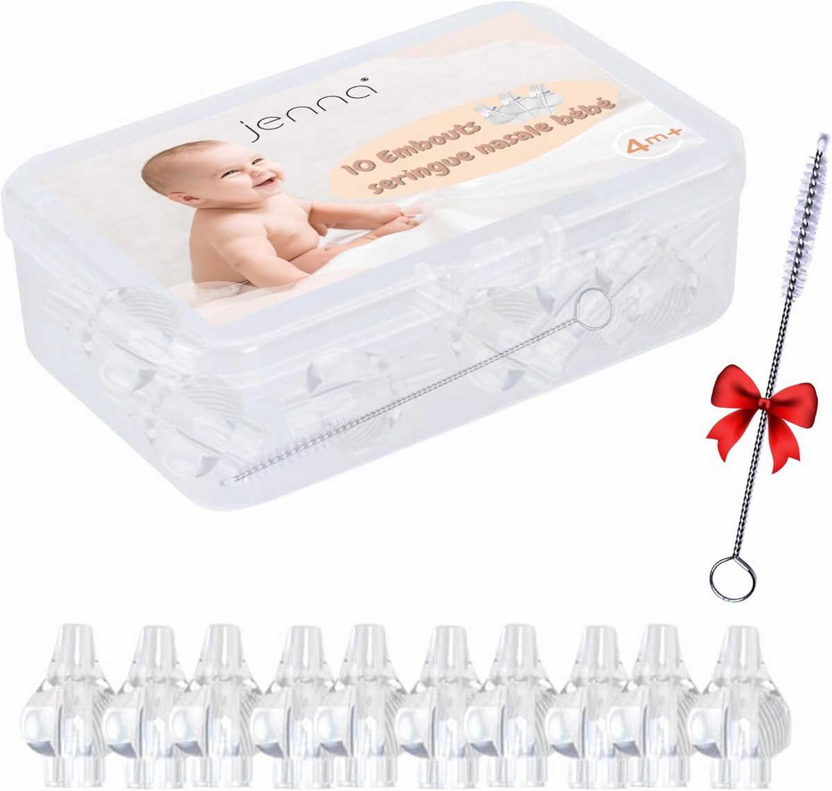 10 Vervangende Neusdoppen voor Baby Neusreiniger