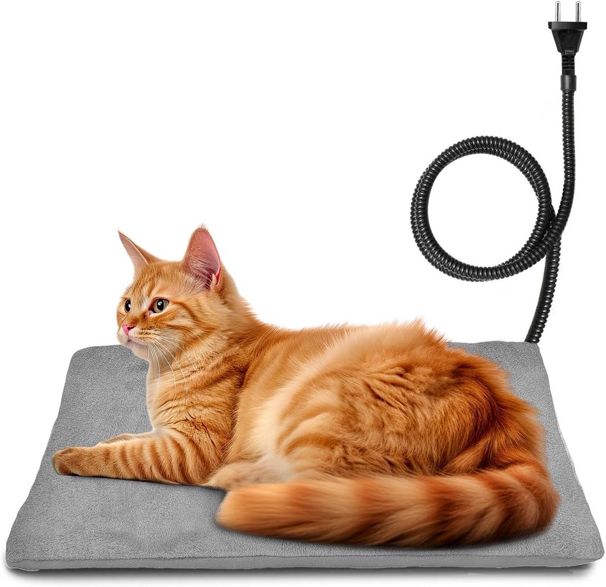 Zelfregulerend Verwarmingskussen voor Honden en Katten | Veilig Elektrisch Hondenkussen 40x50cm