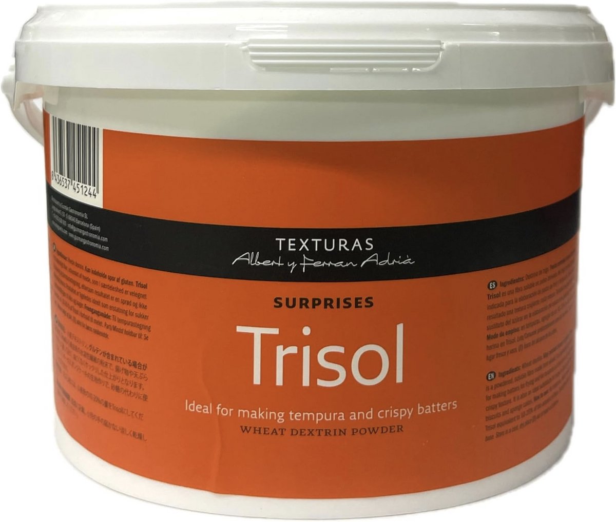 Texturas Trisol 1kg Ideal for making tempura and crispy batters
