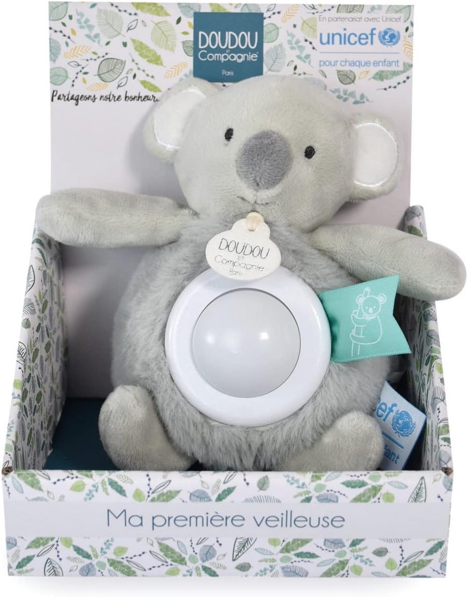 Lichtgevende Koala Knuffel Nachtlampje voor Baby Geboortecadeau