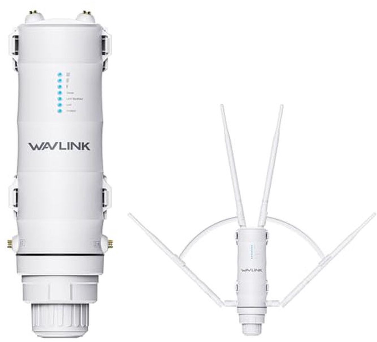Weerbestendige Outdoor WiFi Extender AC1200 - Lange Afstands Draadloos Access Point met Dual Band 2.4G+5G en 4x7dBi Antennes