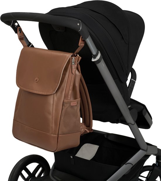 Maxi-Cosi Luiertas Rugzak - Classic Cognac van Merkloos — afbeelding 2