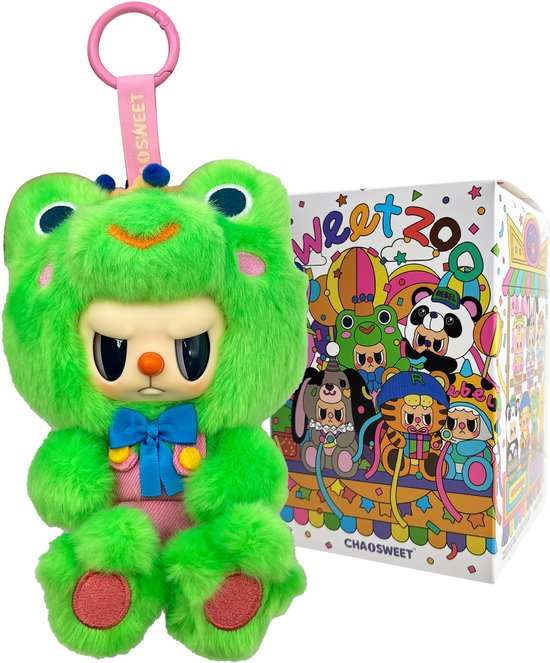 Rebel Bear Blind Box pluche - 'Sweet Zoo' Serie - Verzamelfiguren