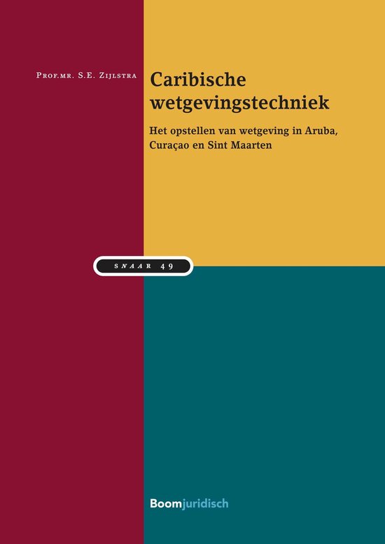 SNAAR 49 - Caribische wetgevingstechniek - cover