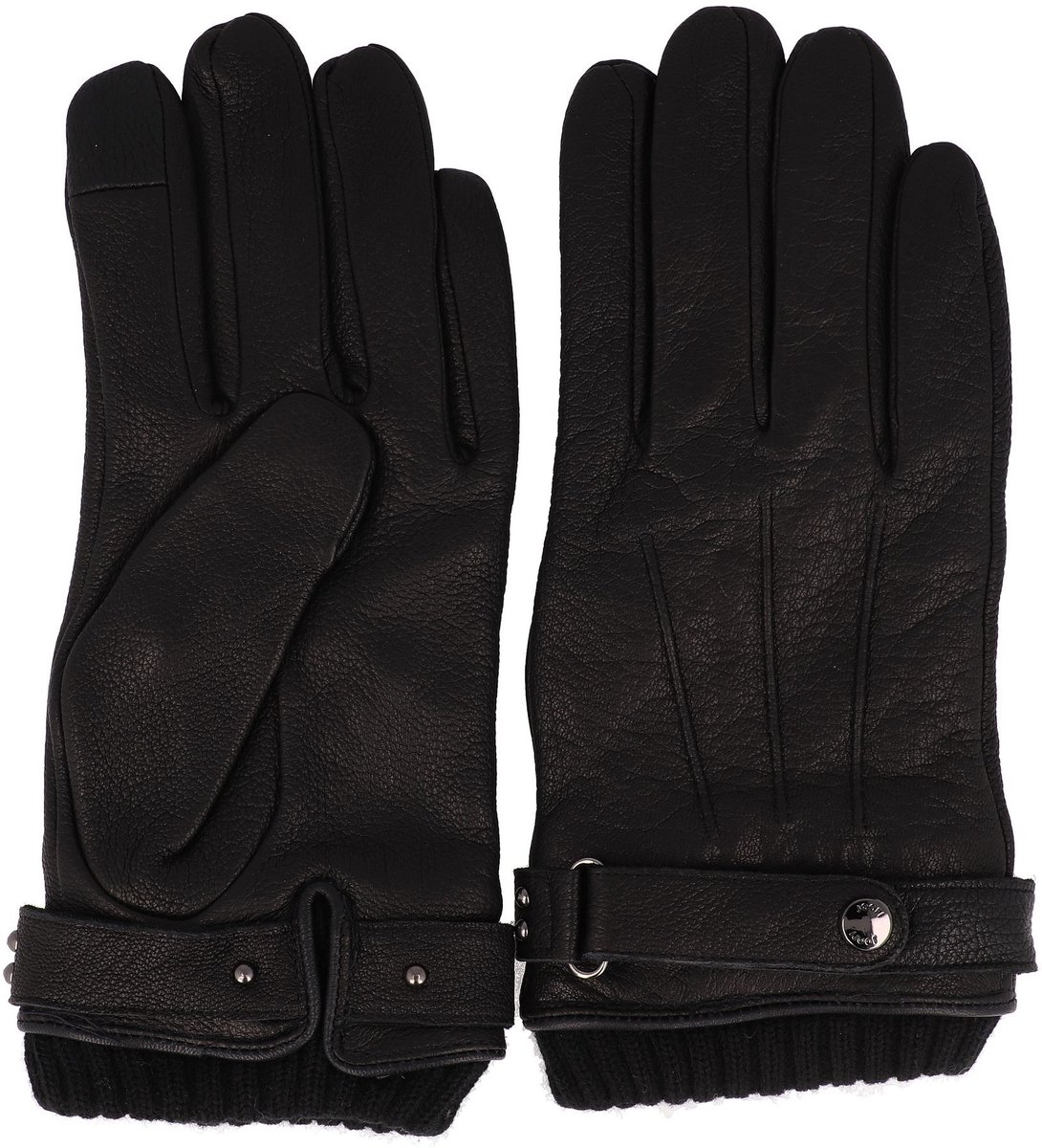 Joop! Handschoenen Leder - Jongens - black