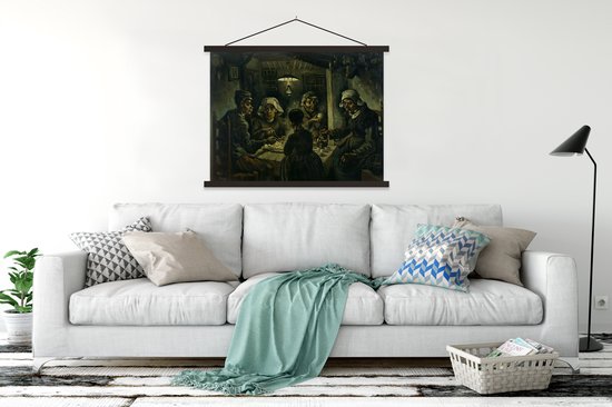 Potato Eaters - peinture de Vincent van Gogh 150x113 cm