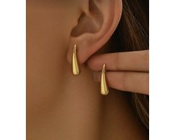 Eterna - Mini Drop - Oorbellen - - Goud verguld - GOLD - juweel - Oorknop - geschenk - accesoires