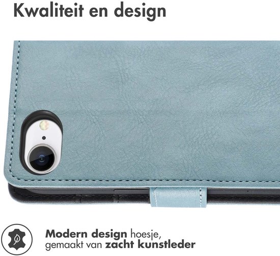 Caseme Vintage 2 in 1 portemonnee hoes iPhone 14 Rood