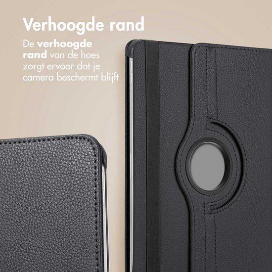 Étui pour Tablette Lenovo Tab P12 - Bookcase Rotative iMoshion 360 ° - Zwart