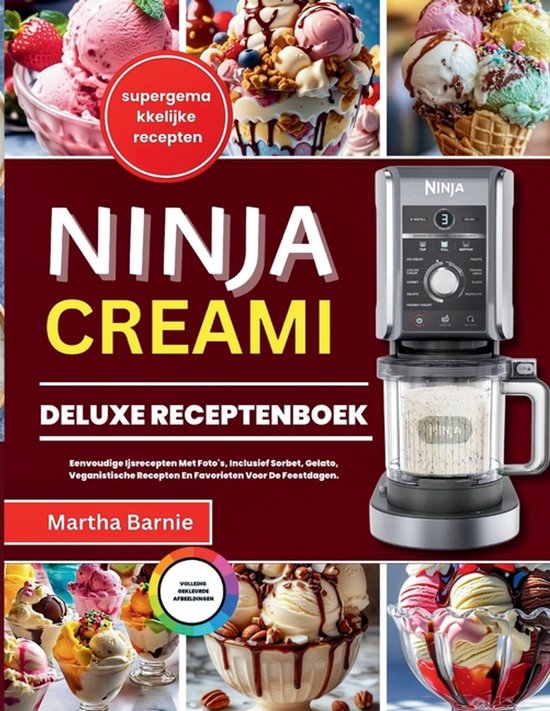 Ninja Creami Deluxe Receptenboek - cover