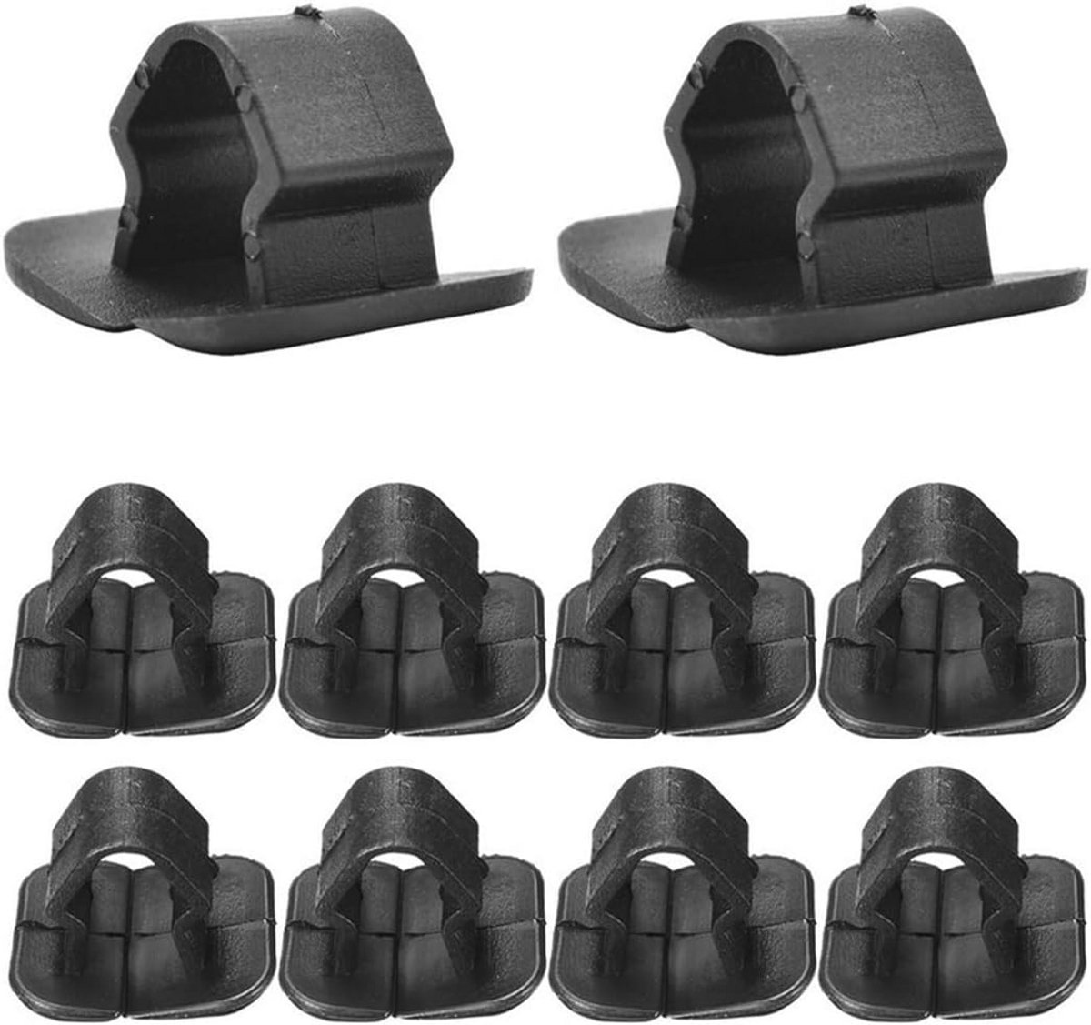 10 Stuks Auto Motorkap Isolatie Pads Clips - Kunststof Bevestigingsclips voor Warmte- en Geluidsisolatie