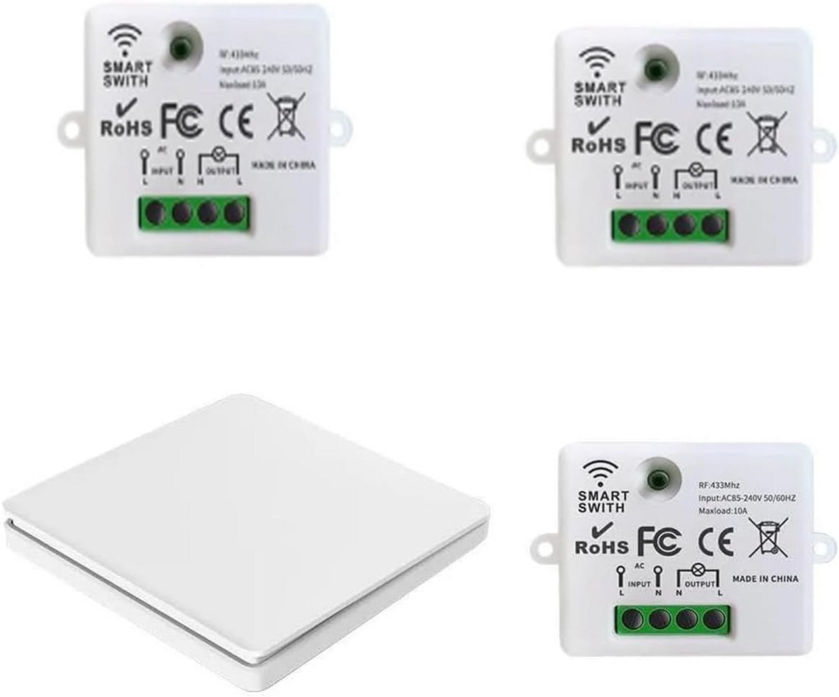 Draadloze Afstandsbediening Set voor Verlichting en Apparaten