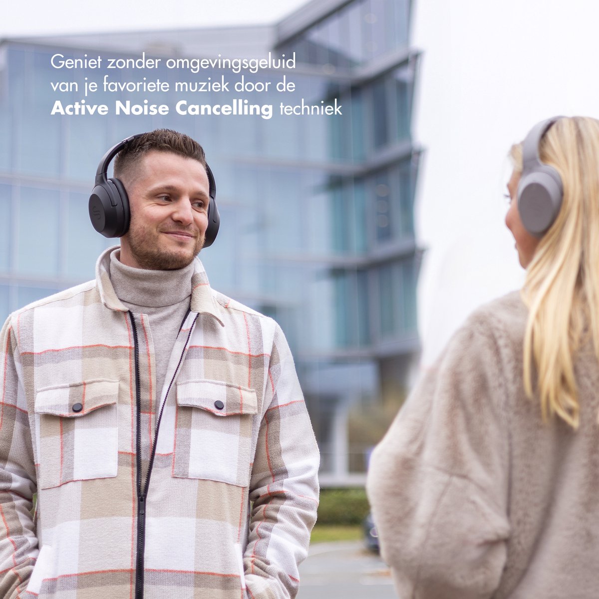 Ploonk Selencia Urban Play Draadloze Koptelefoon met Noise - afbeelding 2