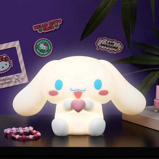 Schattige 3D Cinnamoroll Siliconen Nachtlampje voor Kinderen van Merkloos — afbeelding 2