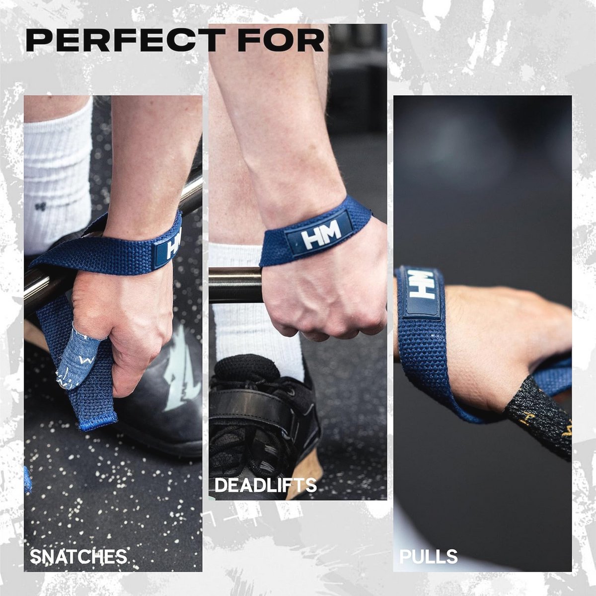 Polsbandjes voor Gewichtheffen en Bodybuilding - Perfect voor Rukken, Trekken en Deadlifts
