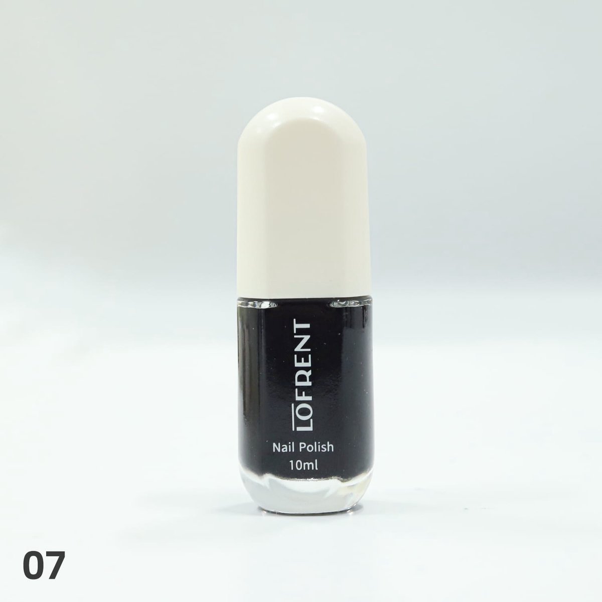 Halal Waterdoorlatend Nagellak-Zwart