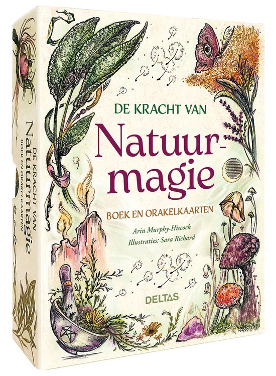 De kracht van Natuurmagie - Boek en orakelkaarten - cover