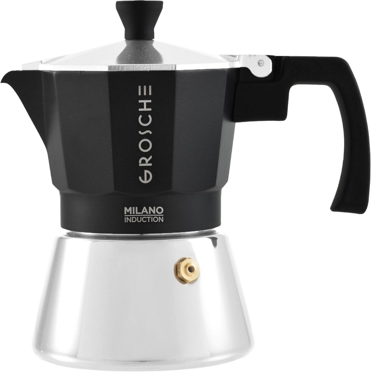 Inductiegeschikte Espressomaker voor Op het fornuis - Koffiezetapparaat voor alle warmtebronnen