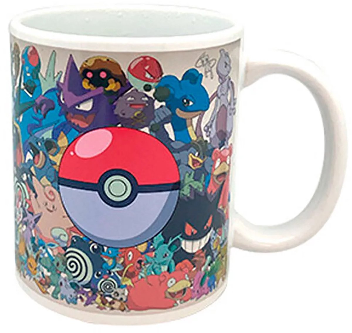 Pokémon Keramische Mok - Warmte Wisselende Afbeelding - 360 ml.