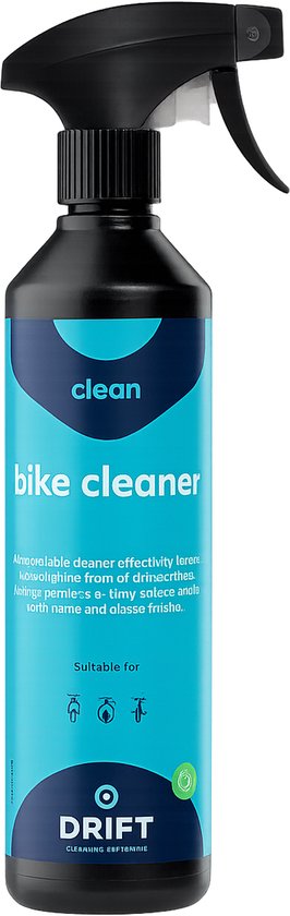 Cleaner vélo - Nettoyant vélo - Shampoing vélo - Élimine rapidement la saleté, l'huile et la boue - 500 ML