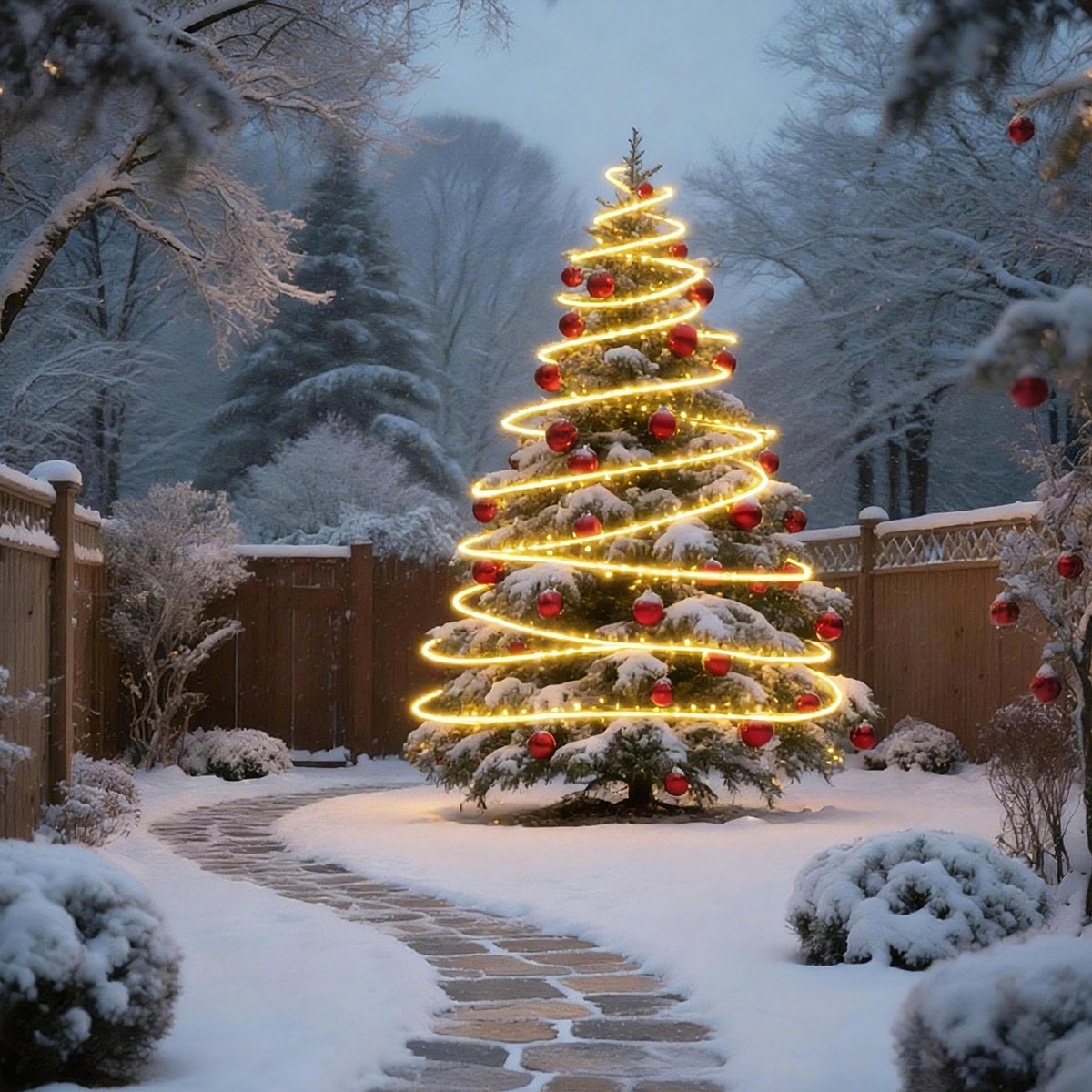 LED Lichtslang met 8 Modi, Timer & Dimmer – IP44 voor Binnen & Buiten – Warm Wit – 10m – voor Kerst & Tuin – foto 2