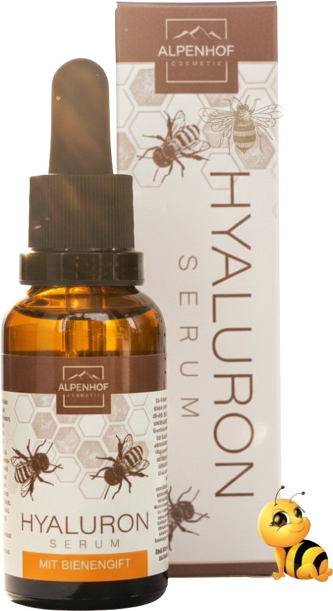 Alpenhof - Hyaluronzuurserum met Bijengif - 30ml - Anti-Aging - NIEUW