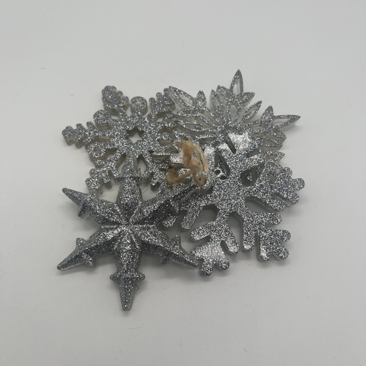 Kersthangers - Kersthanger set van 4 - zilver