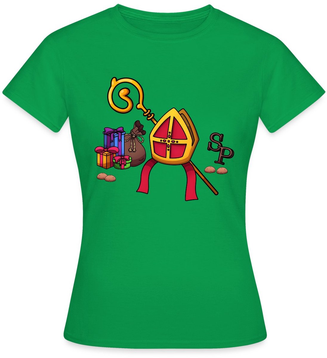 Sinterklaas Elements T-Shirt Dames