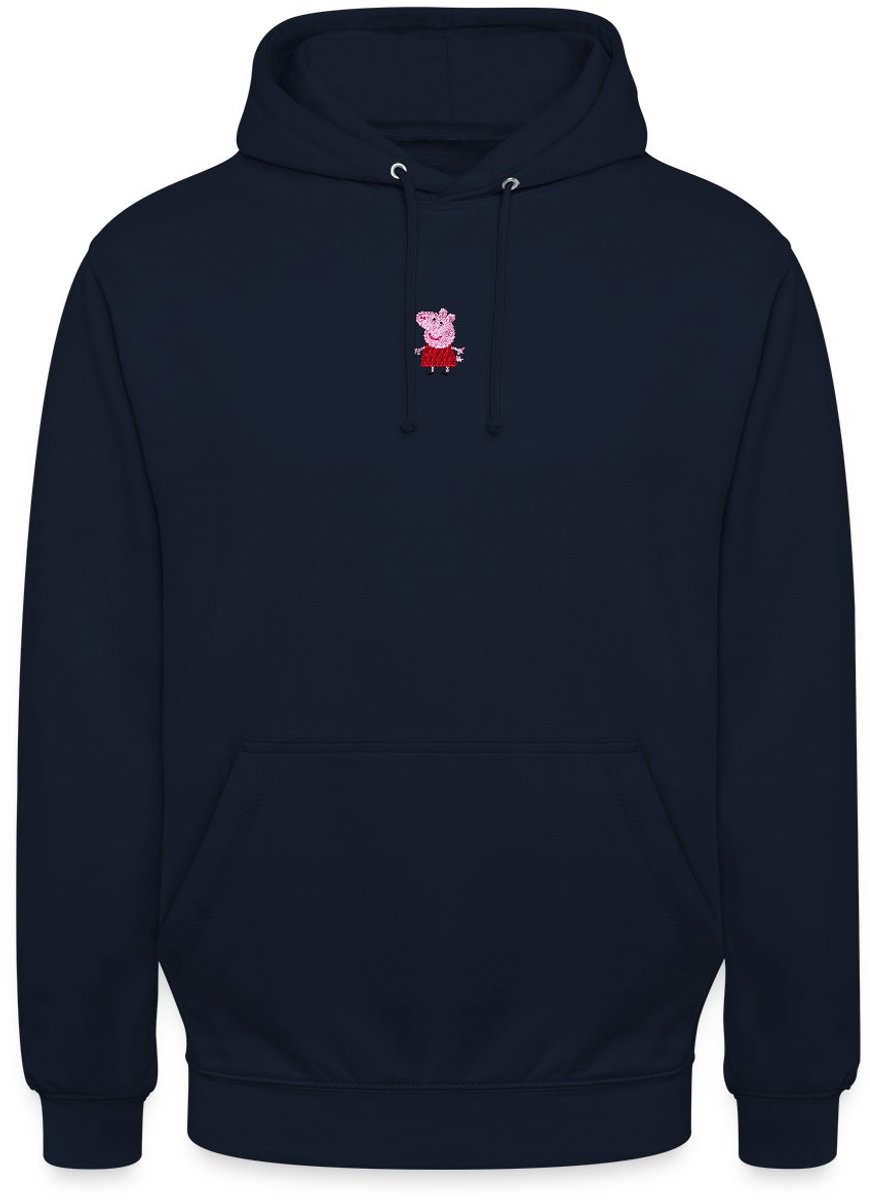 Peppa Pig Borduurwerk Hoodie Unisex