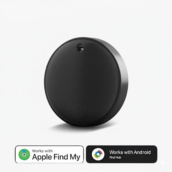 GPS Tracker - Werkt met Apple Find My & Android Find My Device - Locatie Tracker - Waterbestendig - Vervangbare batterij
