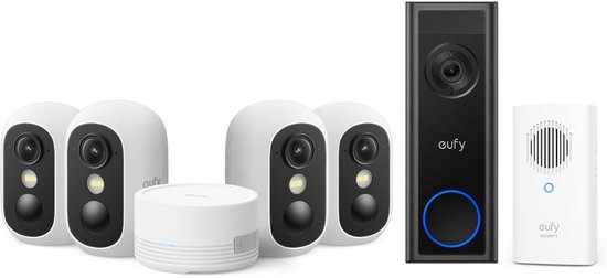 eufy eufyCam C35 Beveiligingscamera Bundel met Video - eufy - €449,00