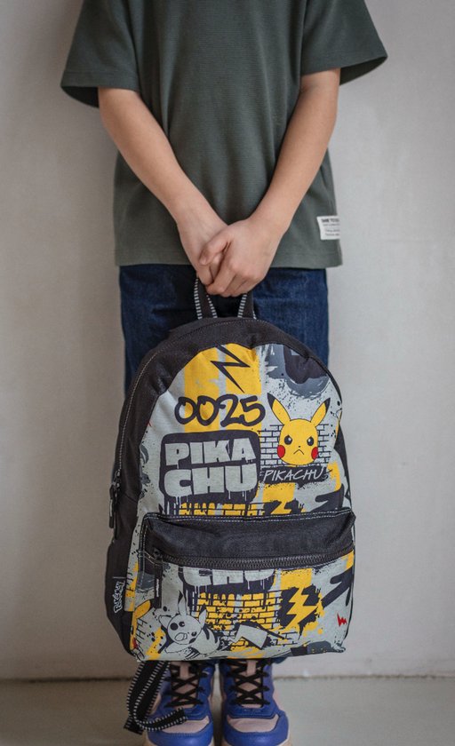 Pokémon Gotta Gatch 'Em All! Rugzak - Zwart - Pikachu