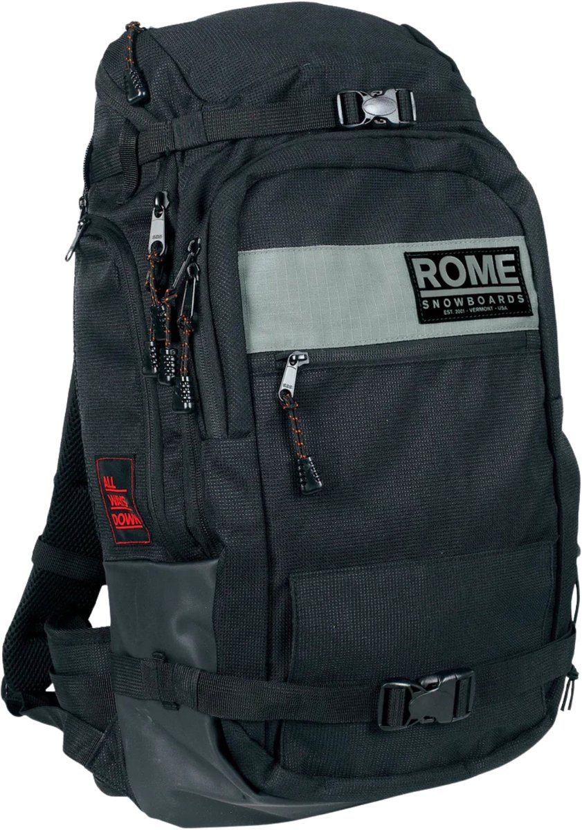 Rome Honcho Rugzak Zwart