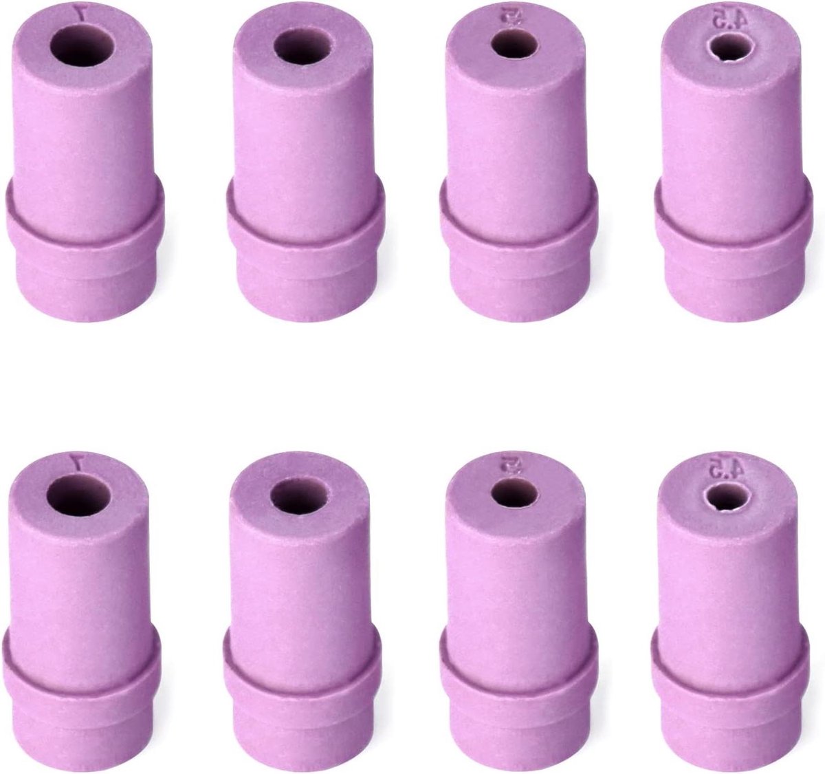 Keramische Mondstukken voor Zandstraalpistool - Set van 8 Stuks (4.5, 5, 6, 7 mm)