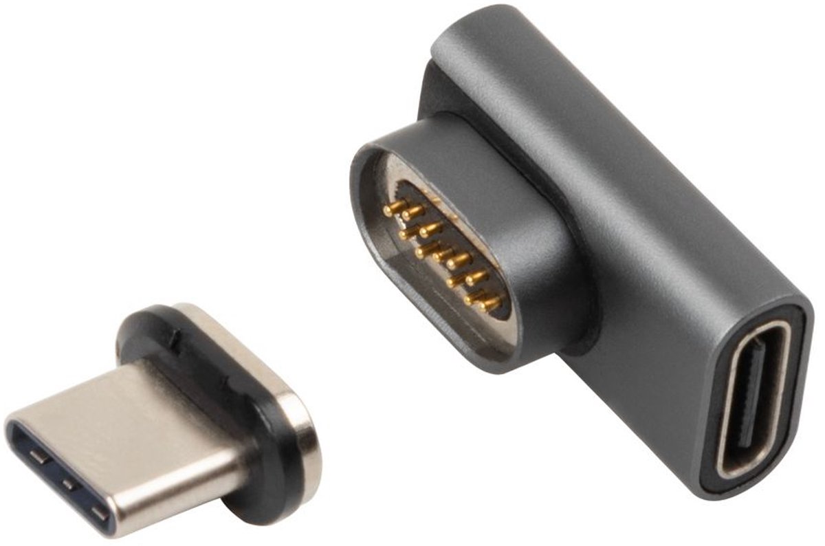 Microconnect USB3.1CCMF-MAGNETIC USB grafische adapter Zwart