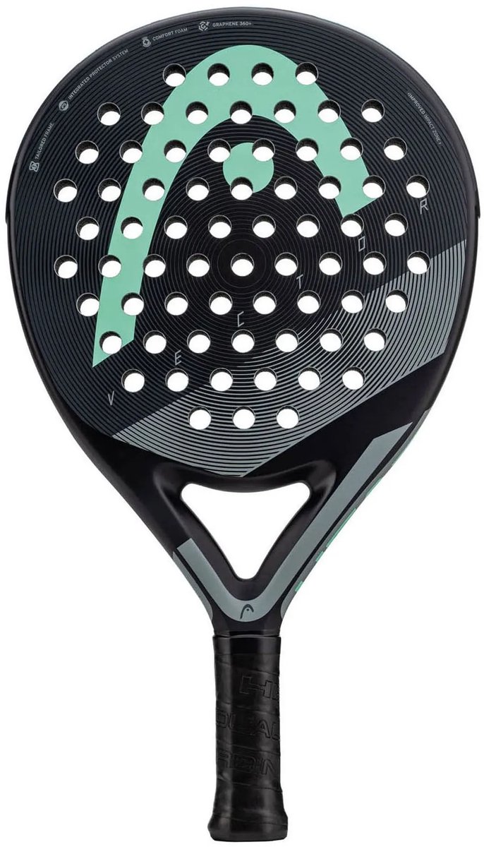 HEAD vector 2025 Padelracket heren Zwart