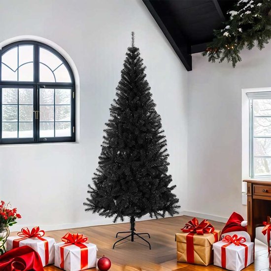 Kunstkerstboom 1.85 meter | 200 lampjes | 1458 tips | PVC/PE