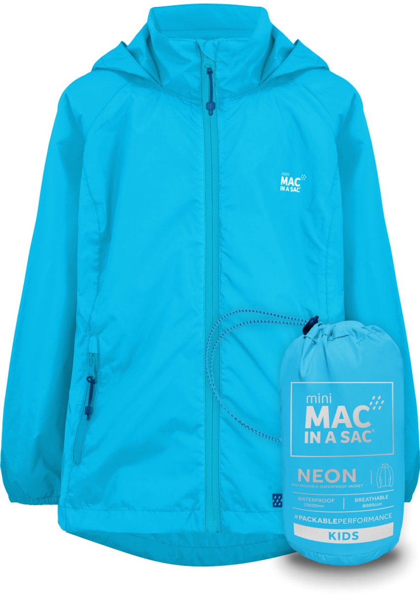 Mac in a Sac Mias Origin Rain Jacket Jr - Maat 146/158