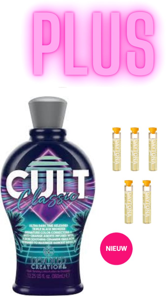 Devoted Creations Cult 360 ml PLUS 5x Daytona Olie 2ml !!