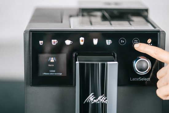 Melitta Latte Select volautomatische Espressomachine 630-212 zwart van MELITTA — afbeelding 4