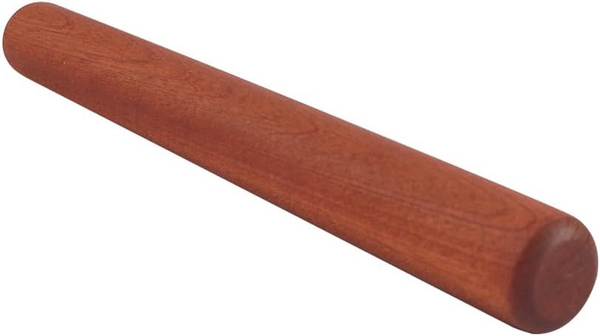 Houten Deegroller 25cm voor Gebak, Pizza en Fondant