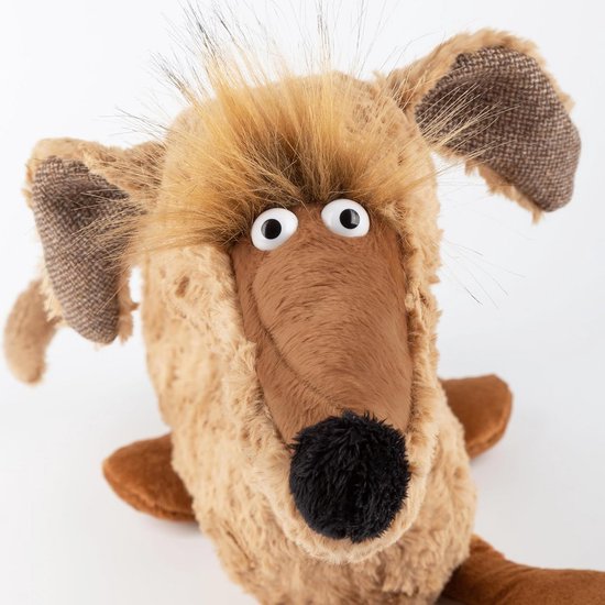 Pluche Teckel Knuffeldier Zacht en Uniek Speelgoed van Trusty Toys — afbeelding 5