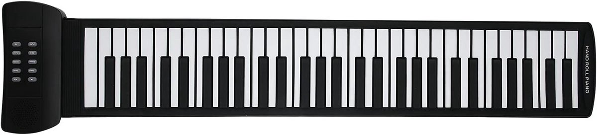 Draagbaar Roll-Up Piano met 61 Toetsen en Opnamefunctie