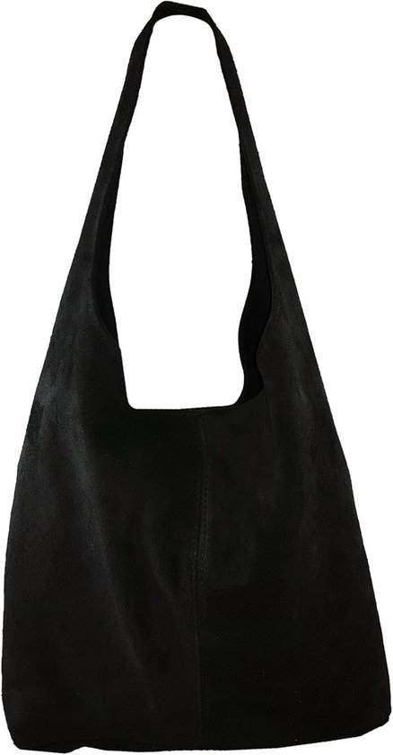 Freyday Women's Leather Bag Shopper Suede Handbag Shoulder Bag Pouch