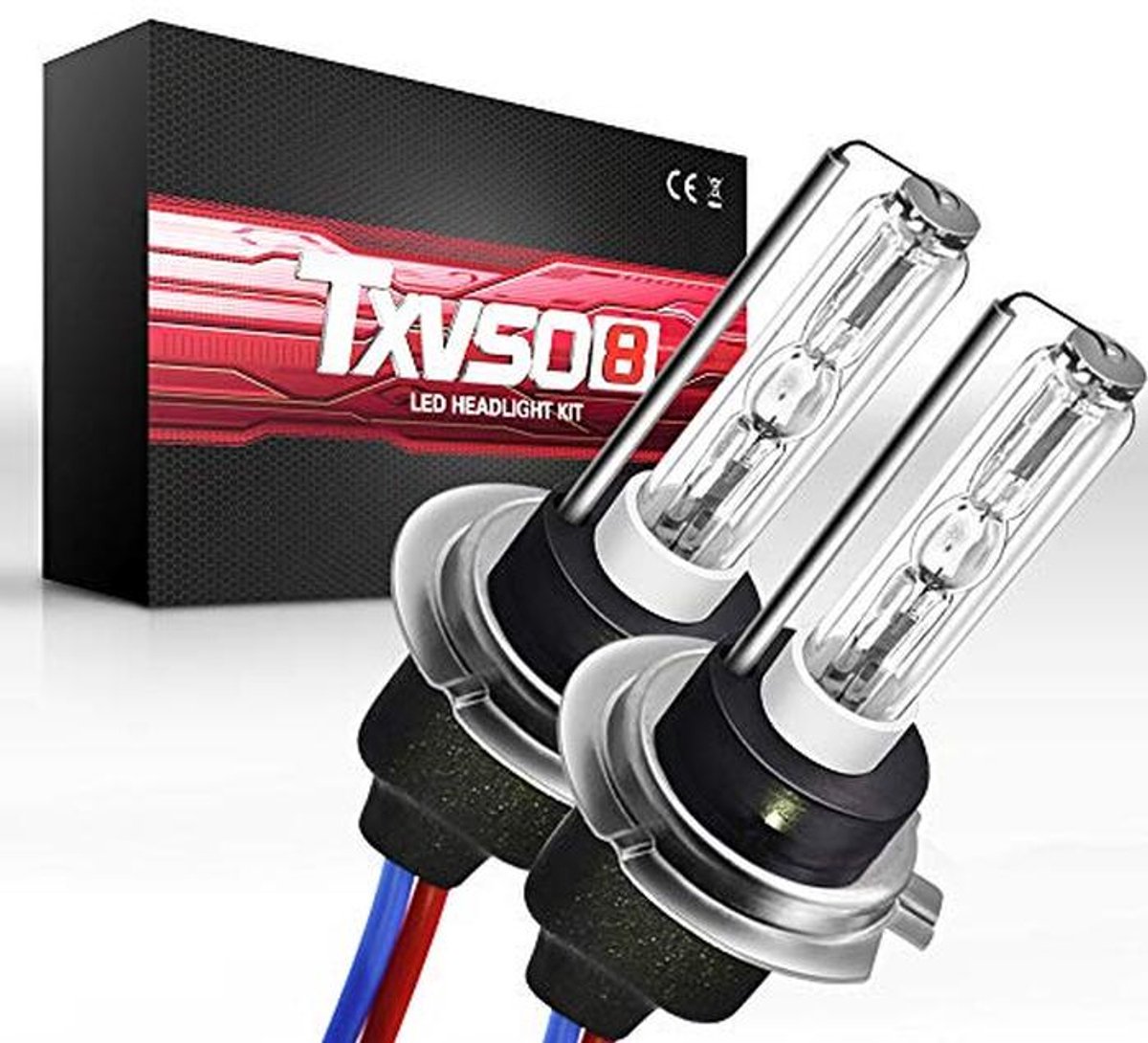 H7 Xenon Look Vervangingslampen Set van 2, 55W, 6000K Wit