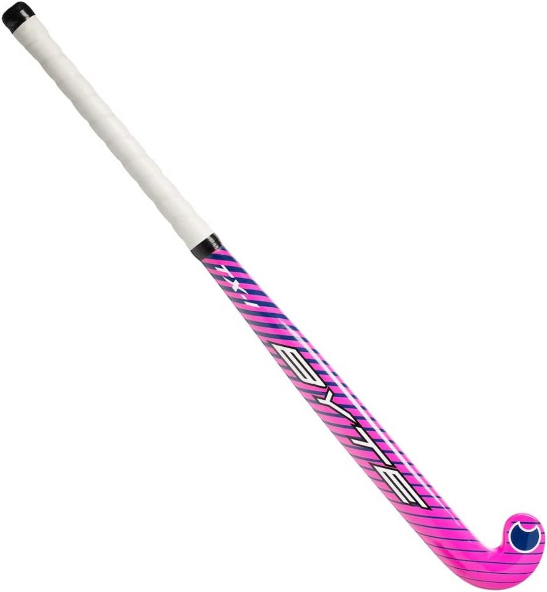 Hockeystick Mini Roze Lichtgewicht Hout 24 Inch voor Beginners