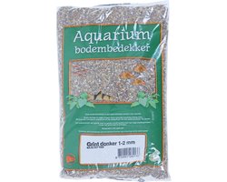 De Boon Aquariumgrind donker 1-2 mm | bodembedekking aquarium 8KG