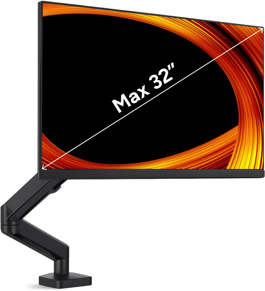 Skoov Monitor Arm met gasveer - voor 1 scherm - 13-32 inch